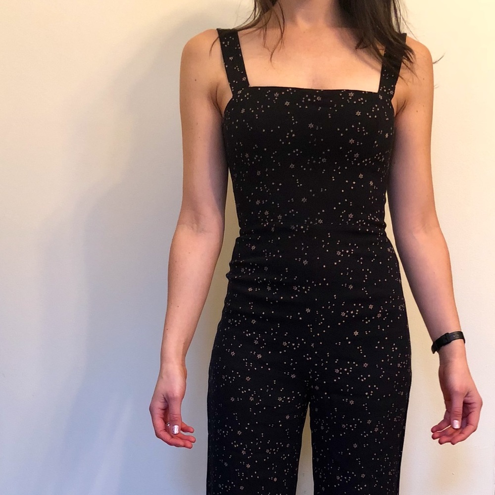 REFORMATION Spades Jumpsuit - Galactic